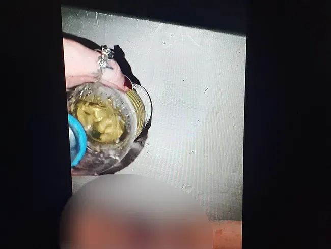 In die Flasche gestrullt mit Muschipups