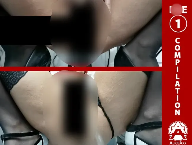 PEE COMPILATION 1: Pinkeln mit Absätzen