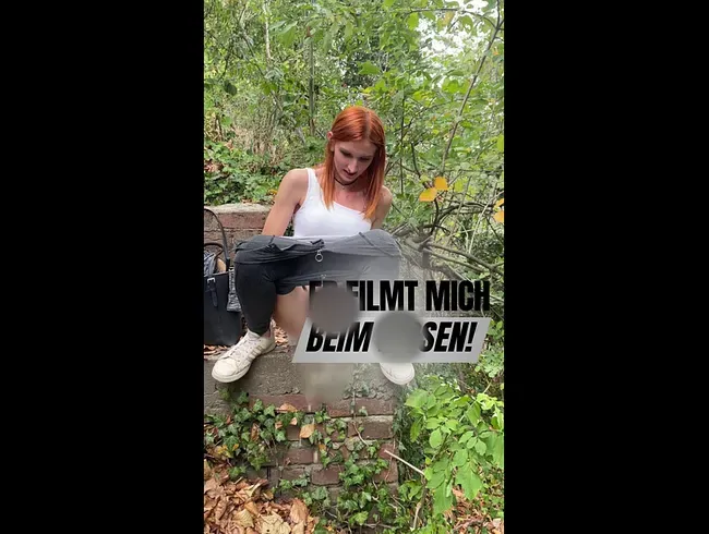 ER filmt mich beim PISSEN! (Handyvideo)