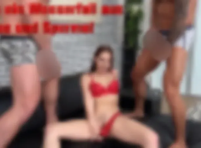 Wie ein Wasserfall aus Pisse und Sperma!