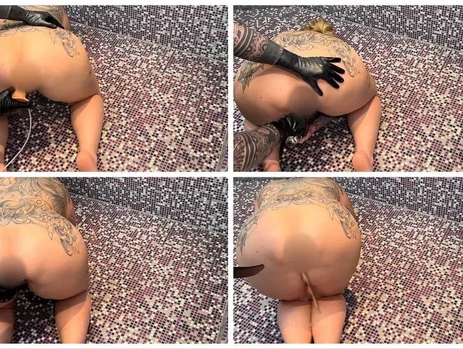 Wenn er mir das Arschloch dehnt...