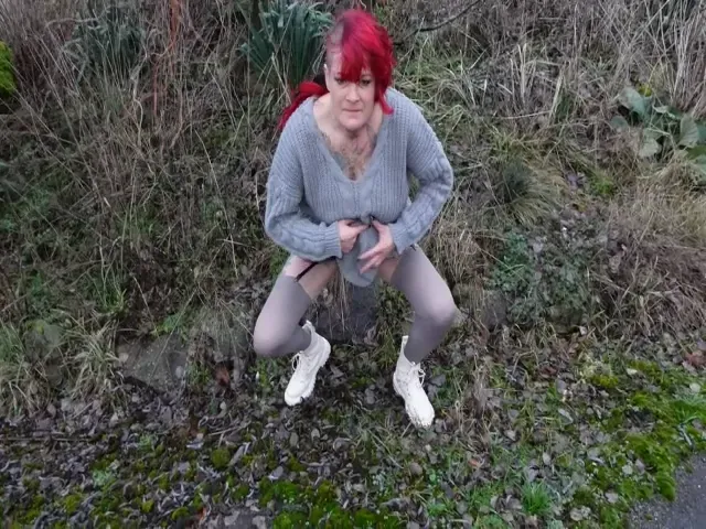 Natursekt in der Öffentlichkeit