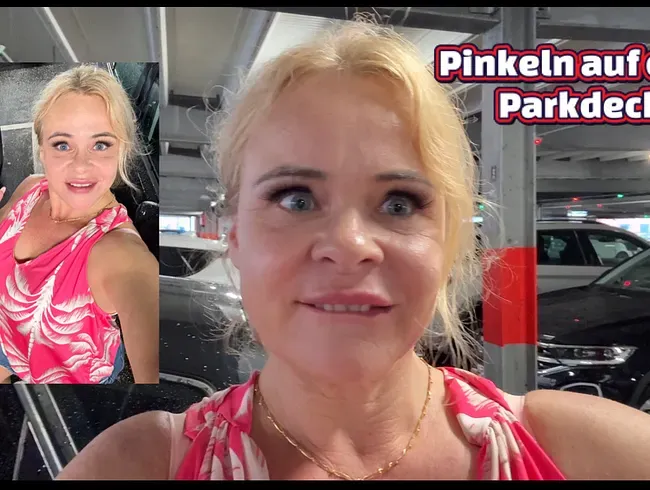 Pinkeln auf dem Parkdeck