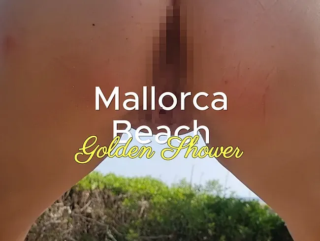 Pinkeln am Strand von Mallorca - Ich konnte es nicht lassen...