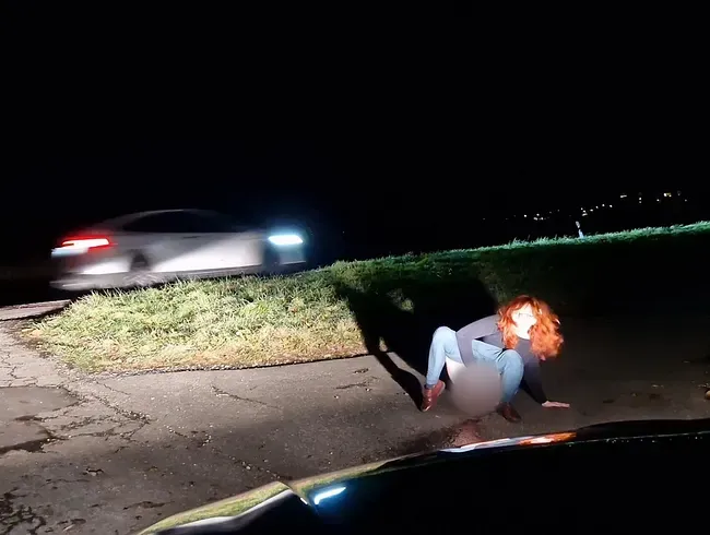 Extrem dreist! Öffentlich Uriniert!