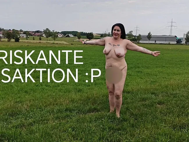 Riskante PISSAKTION SPLITTER NACKT!