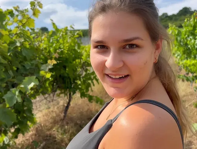 Schnelles kleines Geschäft in der Natur