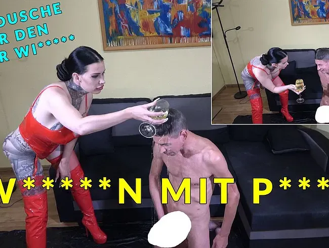 DIE PISS DUSCHE * GEIL AUF PISSE WICHSEN