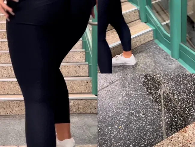 Treppe rauf, Pisse runter ????