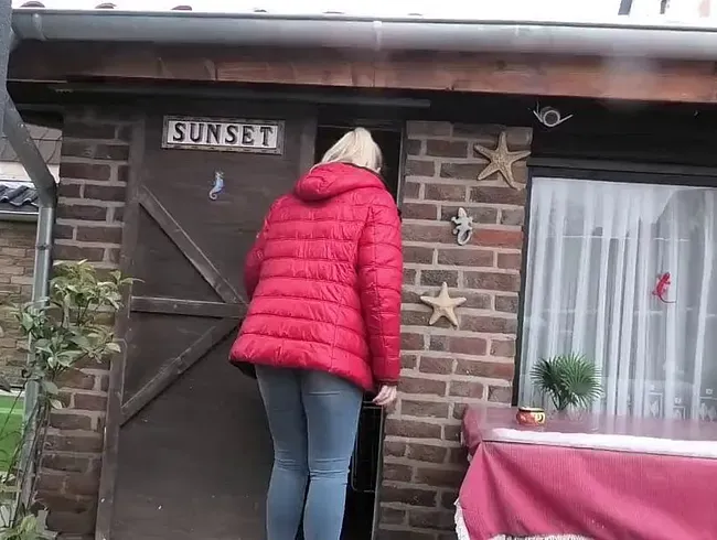 in mwinw Jeans gepinkelt