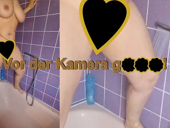 Vor der Kamera gepisst!