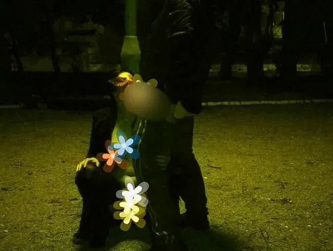 MILF 50+ Sperma und Natursekt in einem öffentlichen Park