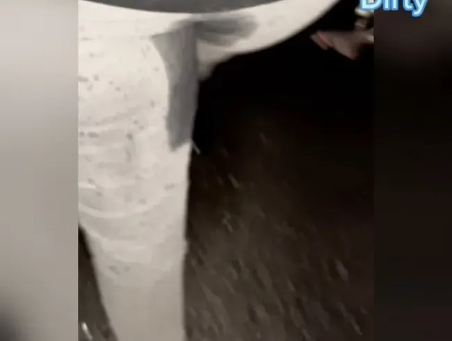 Geile Piss-Walk in meiner Jeans