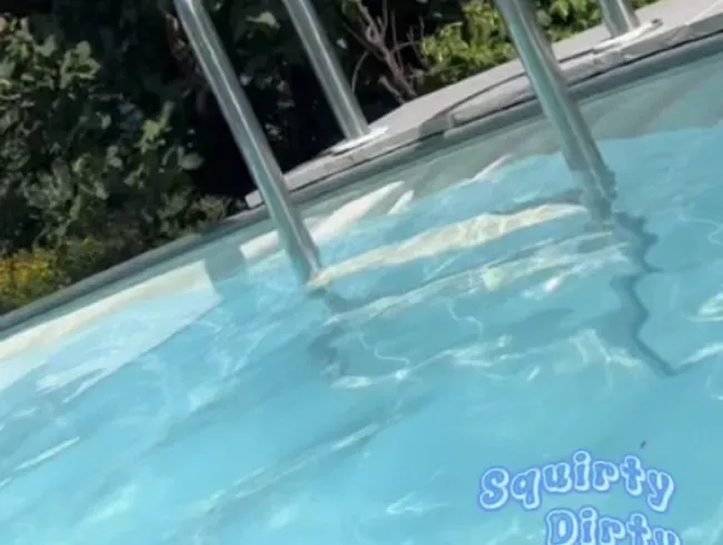 Nochmal in den Pool gepisst