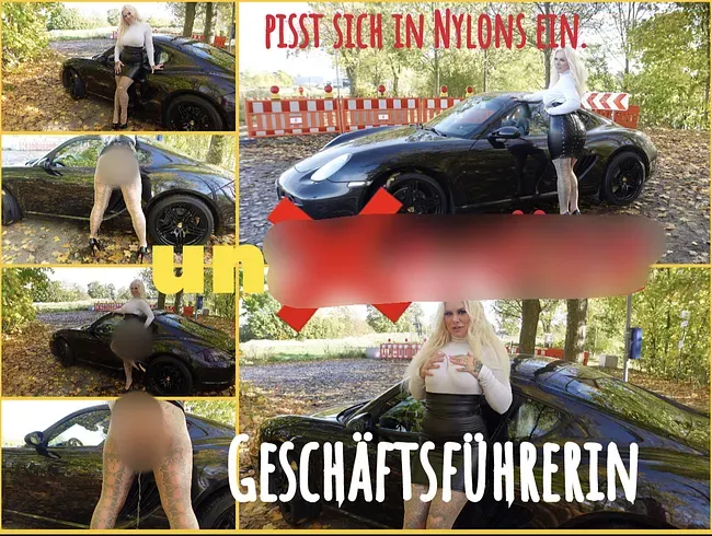 unSERIÖSE GESCHÄFTSFÜHRERIN I pisst sich in Nylons ein.