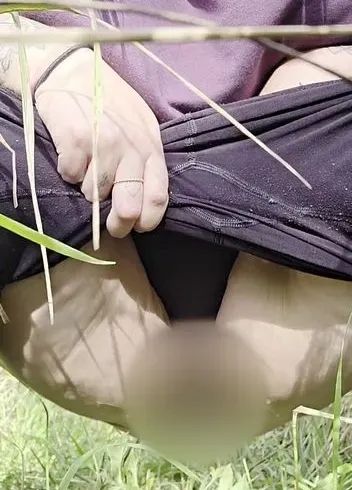 Pinkeln im Freien :-P